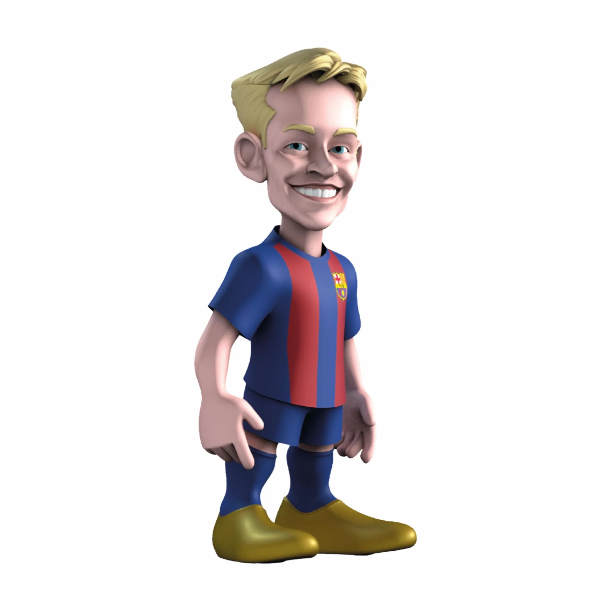 MINIX - Football Stars #188 - FC Barcelone - Frenkie De Jong 21- Figurine à Collectionner 12 cm