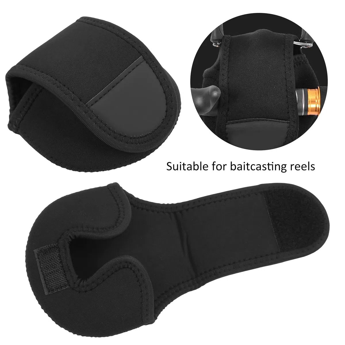 Housse de Moulinet de pêche, étui de Protection Durable pour Moulinet de pêche, Sac étanche pour la Protection du Moulinet de pêche