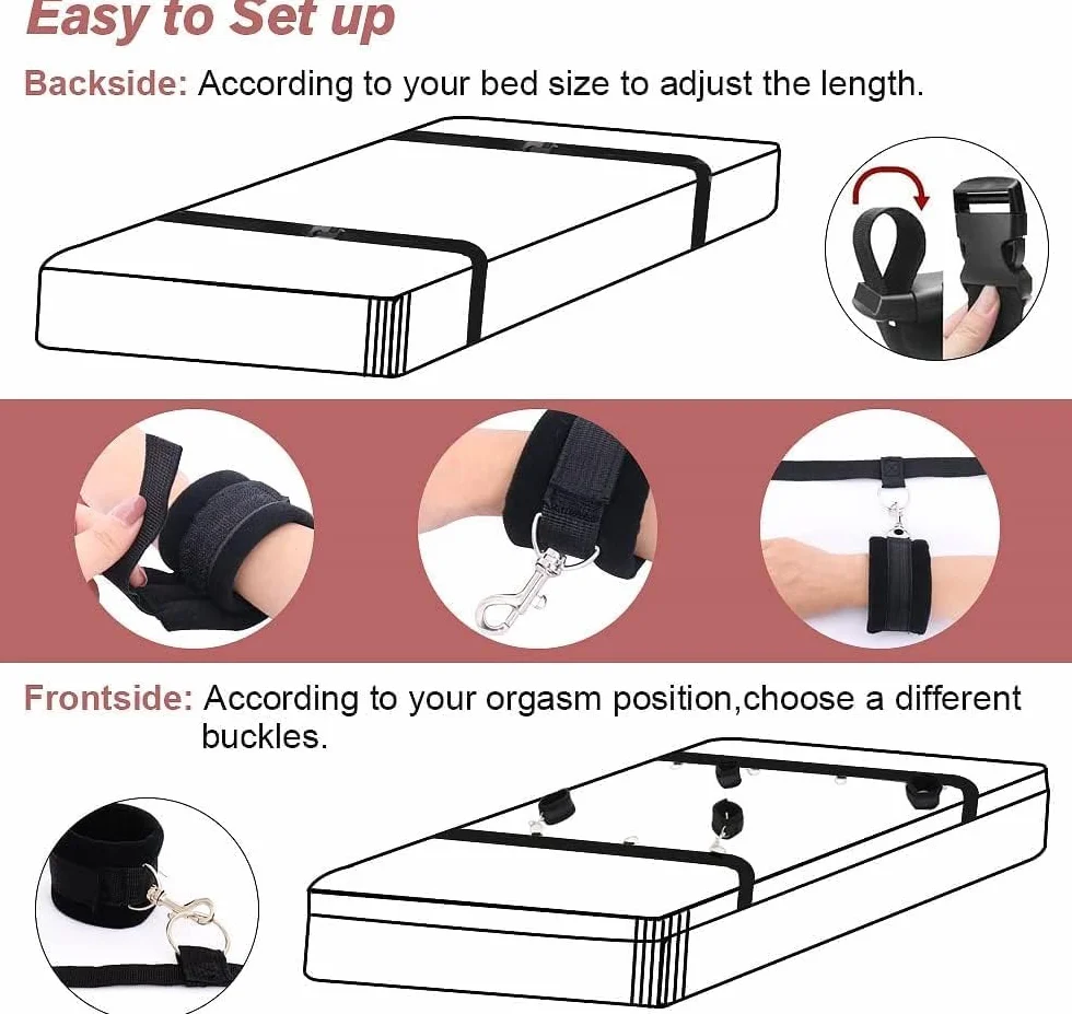 Ceinture De Yoga Ajustable À Anneaux Multiples, Adaptée Aux Couples De Femmes, Accessoires De Fixation Et D'épaississement Flexibles