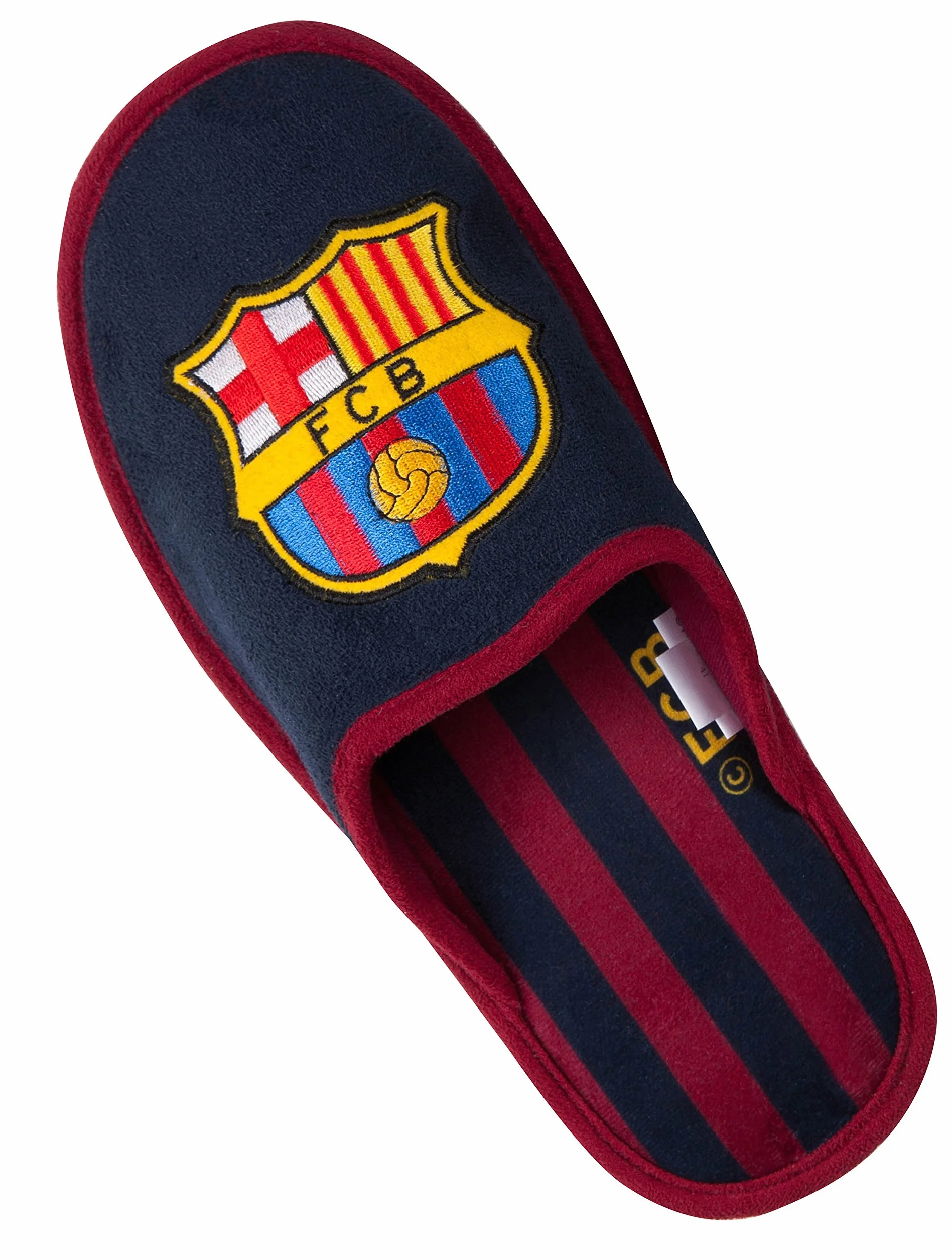 Fc Barcelone Chaussons Barca - Collection Officielle Taille Adulte Homme