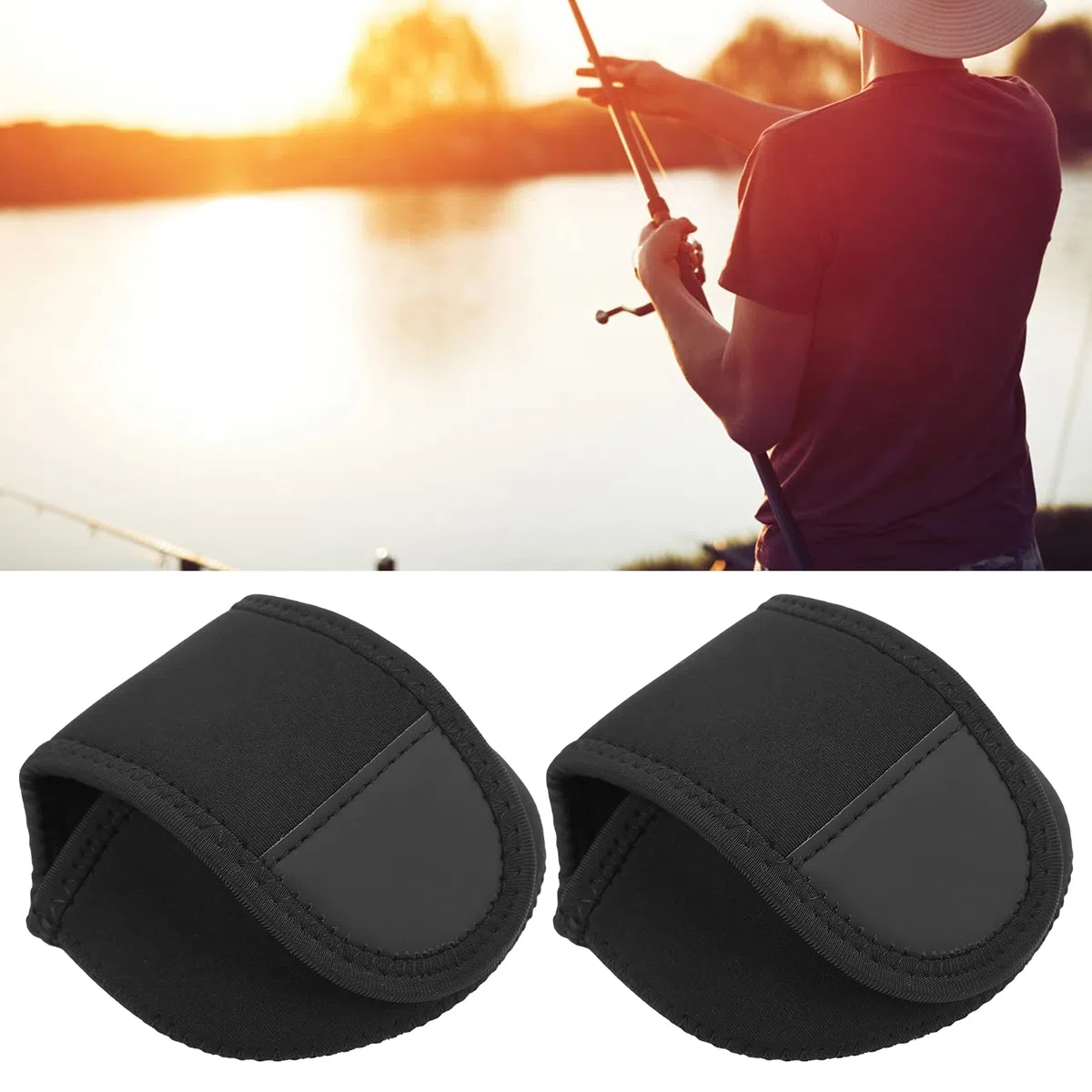 Housse de Moulinet de pêche, étui de Protection Durable pour Moulinet de pêche, Sac étanche pour la Protection du Moulinet de pêche