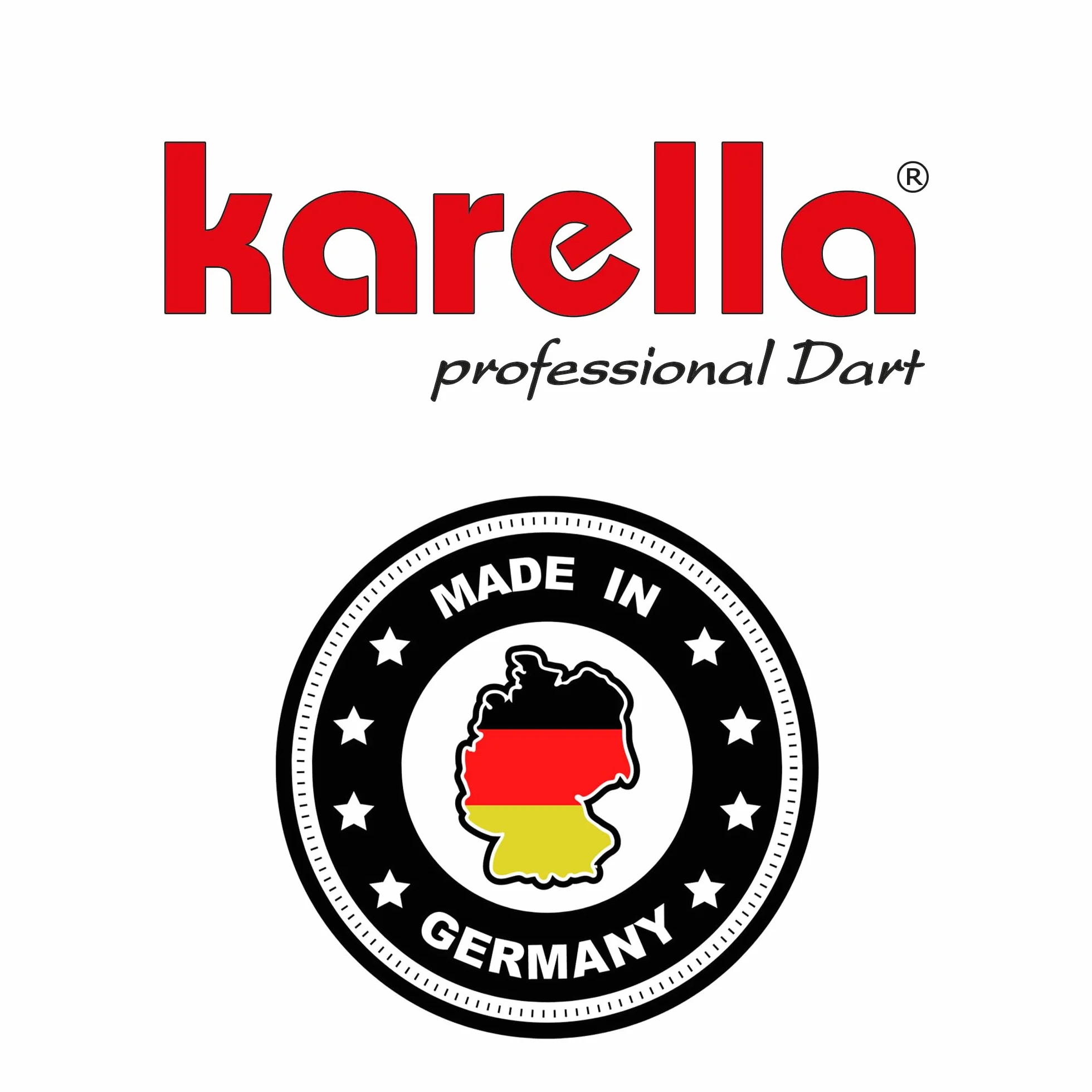 Karella Lot de 1000 Pointes de fléchettes Professionnelles Keypoint Special Filetage 2BA extrêmement Stable extrêmement Durable Noir/Rouge/Bleu/Blanc