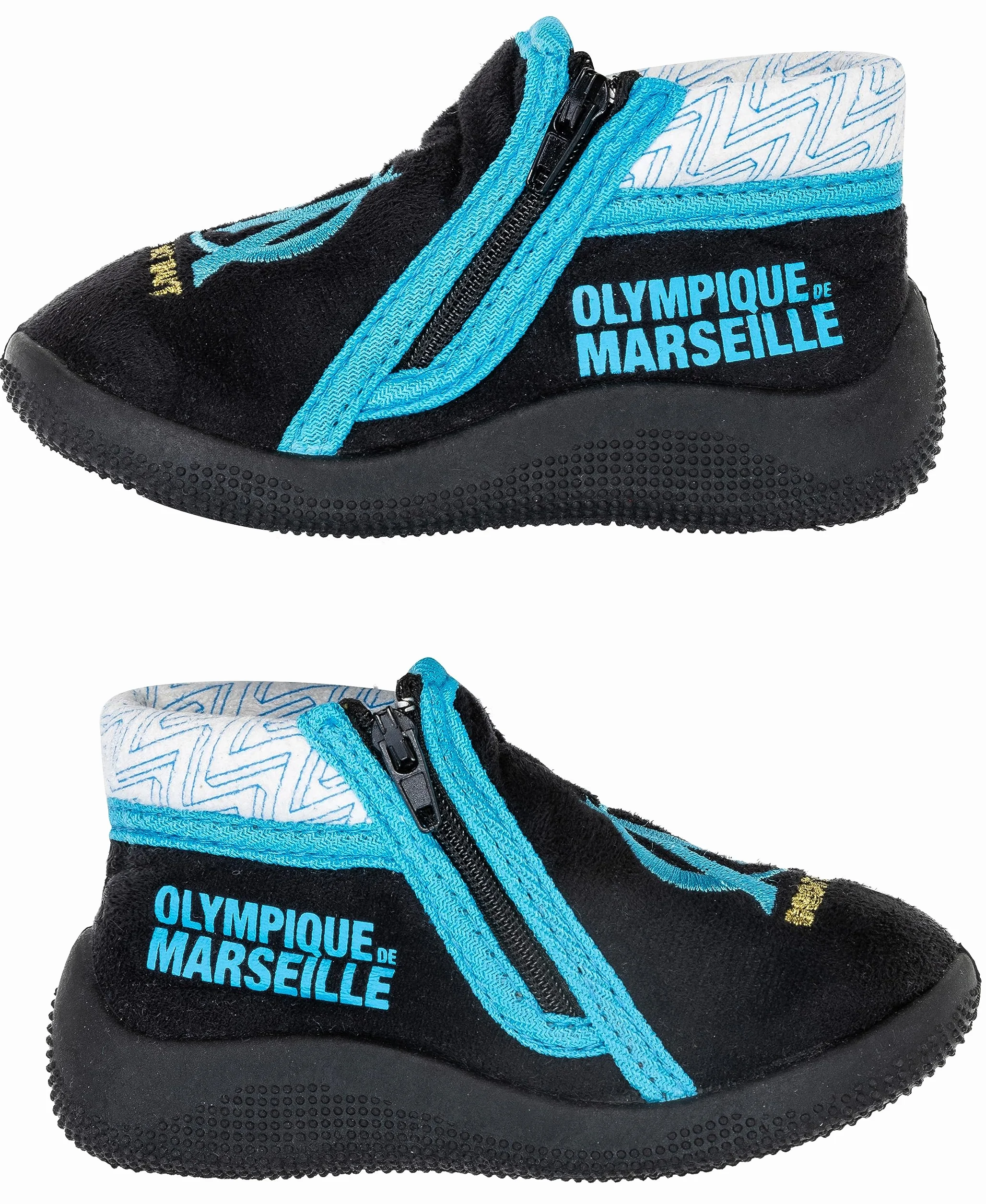 OLYMPIQUE DE MARSEILLE Chaussons bébé garçon Om - Collection Officielle